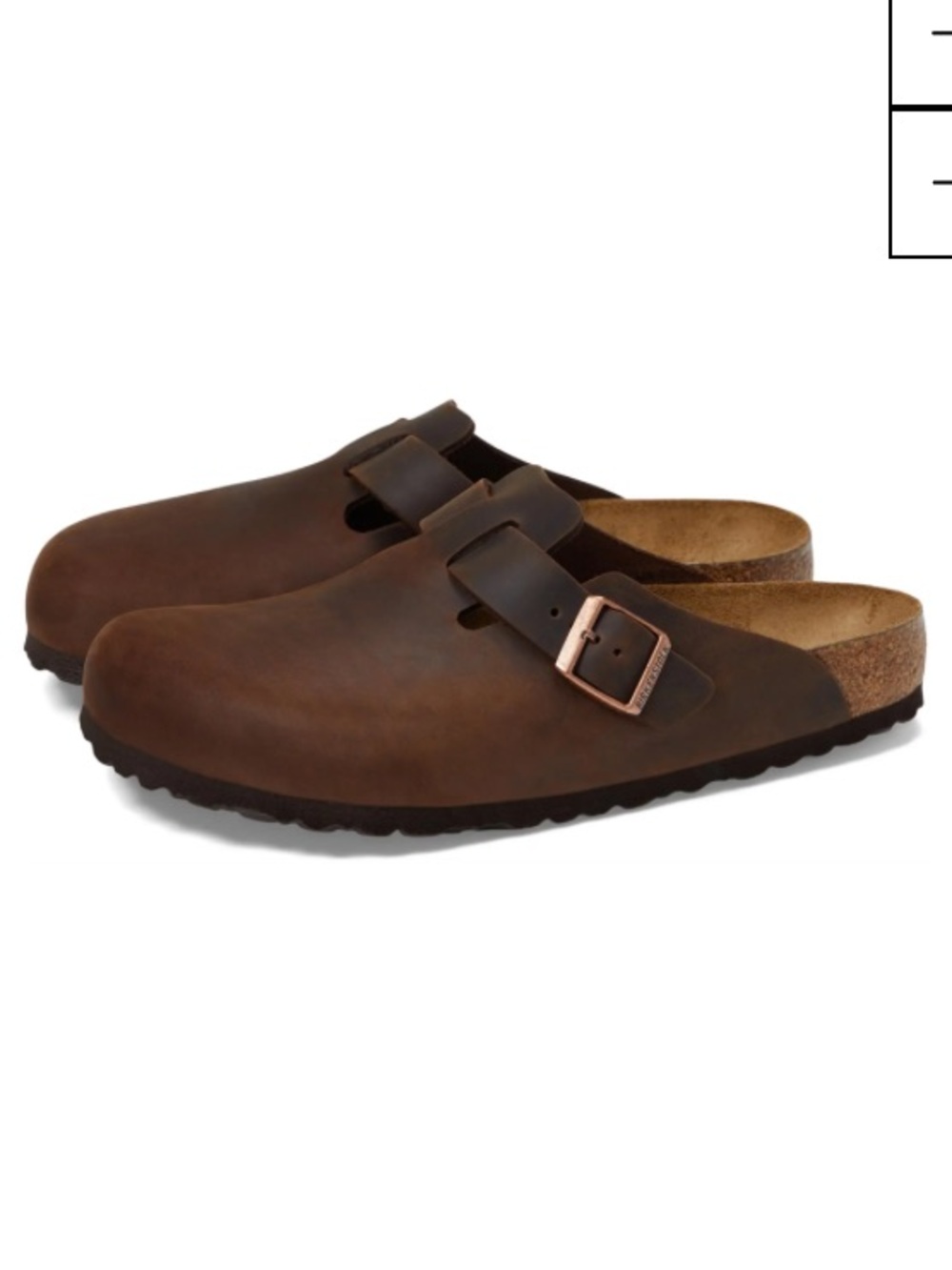 BIRKENSTOCK BOSTON SOFT FOOTBED UNISEX CLOGS Oiled Leather 39 Excellent!